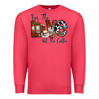Cardinal for the love of the coffe Premium Sweatshirt - CowhideDigitalArt