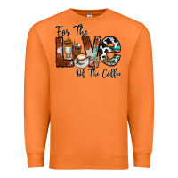 Carrot for the love of the coffe Premium Sweatshirt - CowhideDigitalArt