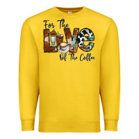 Lemon for the love of the coffe Premium Sweatshirt - CowhideDigitalArt
