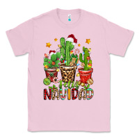 Bubblegum Pink christmas cactus feliz navidad Classic Tee - Zillion Design Studio