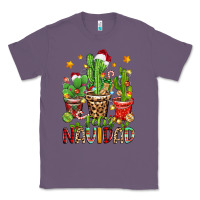 Lavender christmas cactus feliz navidad Classic Tee - Zillion Design Studio