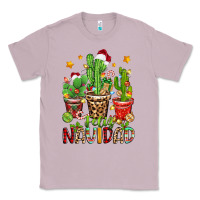 Lilac christmas cactus feliz navidad Classic Tee - Zillion Design Studio