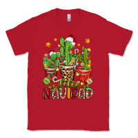 Red christmas cactus feliz navidad Classic Tee - Zillion Design Studio