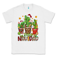 White christmas cactus feliz navidad Classic Tee - Zillion Design Studio