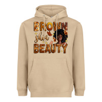 Mushroom brown skin beauty Heavyweight Hoodie - Zillion Design Studio