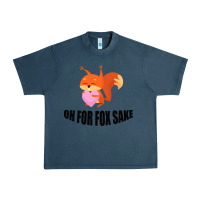 Midnight Navy Oh, For Fox Sake Urban Heavy Tee - Bettercallsaul