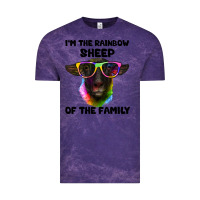 Cloud Purple i'm the rainbow sheep of the family suffolk sheep Vintage Tee - Artiststas