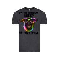 Vintage Black i'm the rainbow sheep of the family suffolk sheep Vintage Tee - Artiststas