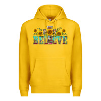 Lemon western believe sunflowers flowers Premium Hoodie - BarkalooDesign