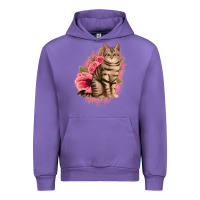 Tulip floral cat Urban Hoodie - Jasminsmagicworld