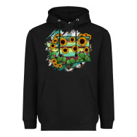 Black washingTon State Map Heavyweight Hoodie - RanaPortraitStore