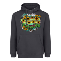Smoke washingTon State Map Heavyweight Hoodie - RanaPortraitStore