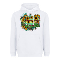 White washingTon State Map Heavyweight Hoodie - RanaPortraitStore
