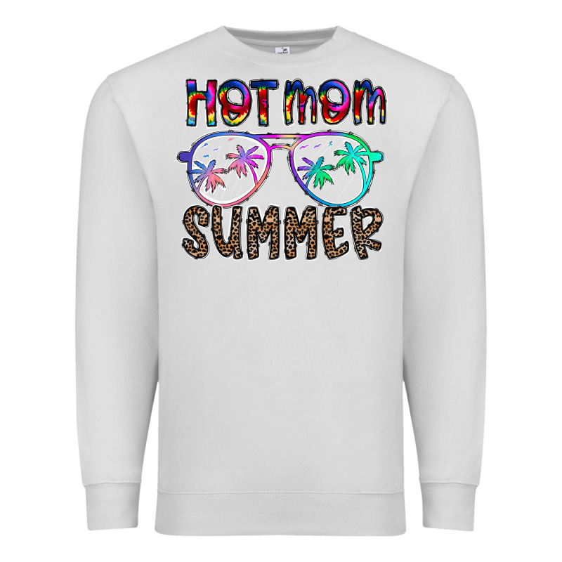 Hot Mom Summer Premium Sweatshirt by CowhideDigitalArt | Teevron