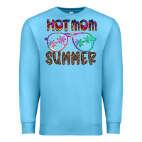 Ocean Blue hot mom summer Premium Sweatshirt - CowhideDigitalArt