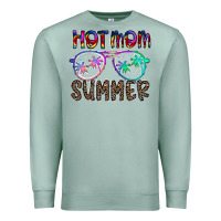 Seafoam hot mom summer Premium Sweatshirt - CowhideDigitalArt