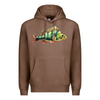Chestnut Perch Fish Premium Hoodie - LillyAllenDesigns