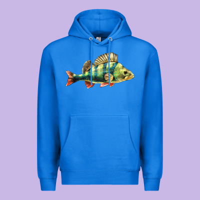 Perch Fish Premium Hoodie Designed By Lillyallendesigns