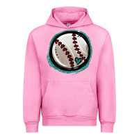 Fuchsia Pink glitter baseball Urban Hoodie - Jasminsmagicworld