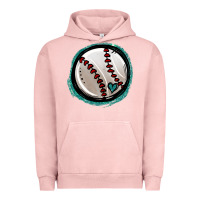 Pigment Salmon glitter baseball Urban Hoodie - Jasminsmagicworld