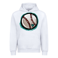 White glitter baseball Urban Hoodie - Jasminsmagicworld