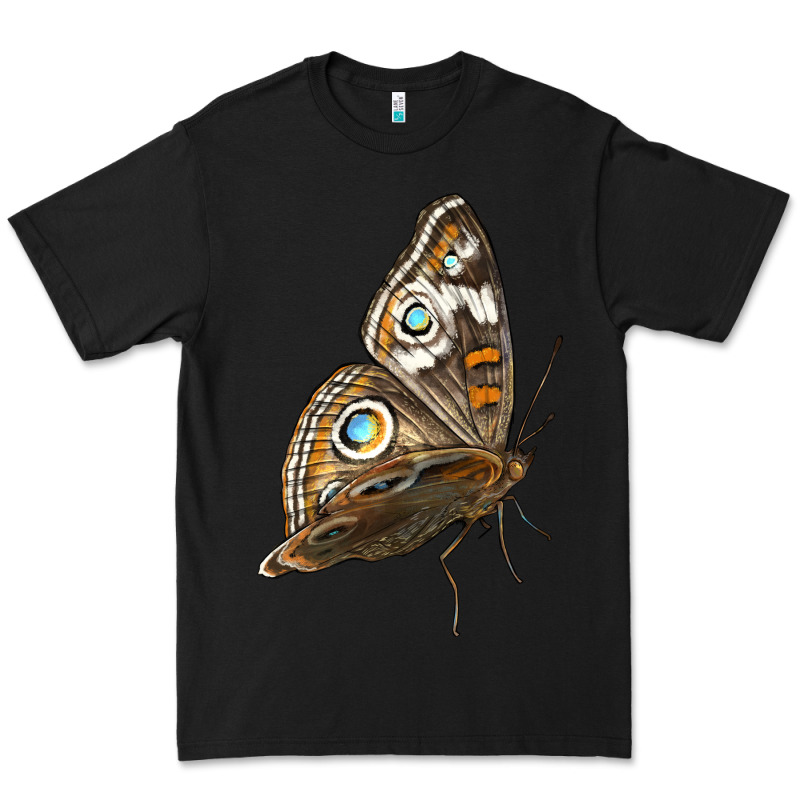 Flying Common Buckeye Butterfly Premium Tee by LillyAllenDesigns | Teevron