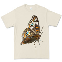 Bone Flying Common Buckeye Butterfly Premium Tee - LillyAllenDesigns