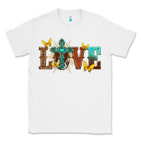 White love with cross Classic Tee - texasbilliewilder