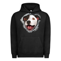 Pigment Black pittbull gray glitter Urban Hoodie - Jasminsmagicworld