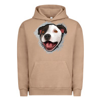Pigment Burro pittbull gray glitter Urban Hoodie - Jasminsmagicworld