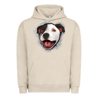 Pigment French Oak pittbull gray glitter Urban Hoodie - Jasminsmagicworld