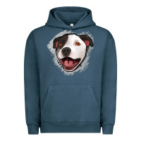 Pigment Midnight Navy pittbull gray glitter Urban Hoodie - Jasminsmagicworld