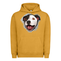 Pigment Peanut Butter pittbull gray glitter Urban Hoodie - Jasminsmagicworld