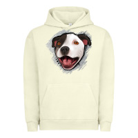 Pigment Pistachio pittbull gray glitter Urban Hoodie - Jasminsmagicworld