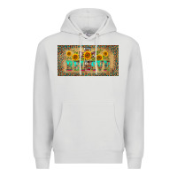 Dove Grey western believe leopard aztek license plate template Premium Hoodie - BarkalooDesign