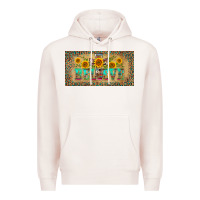Pale Pink western believe leopard aztek license plate template Premium Hoodie - BarkalooDesign