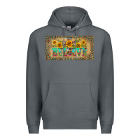 Rock western believe leopard aztek license plate template Premium Hoodie - BarkalooDesign