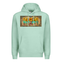 Seafoam western believe leopard aztek license plate template Premium Hoodie - BarkalooDesign