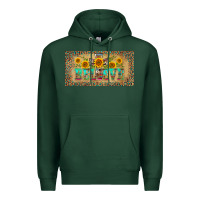 Sports Green western believe leopard aztek license plate template Premium Hoodie - BarkalooDesign