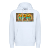 White western believe leopard aztek license plate template Premium Hoodie - BarkalooDesign