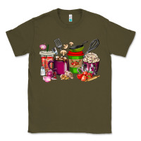 Army Green lunch lady coffee cups Classic Tee - texasbilliewilder