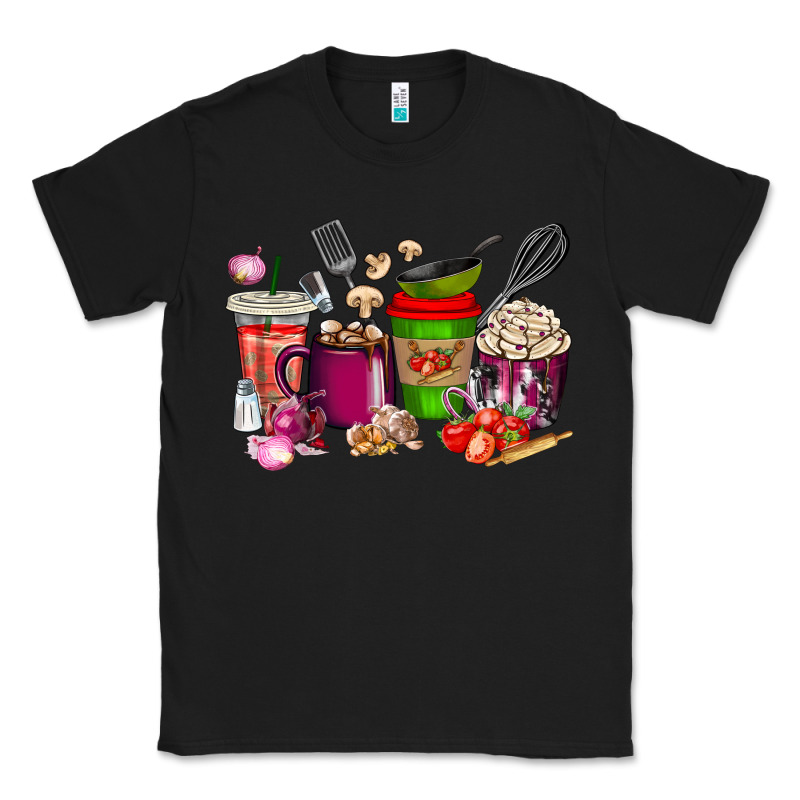 Lunch Lady Coffee Cups Classic Tee by texasbilliewilder | Teevron