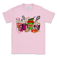 Bubblegum Pink lunch lady coffee cups Classic Tee - texasbilliewilder