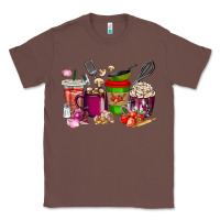 Chestnut lunch lady coffee cups Classic Tee - texasbilliewilder