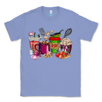 Colony Blue lunch lady coffee cups Classic Tee - texasbilliewilder