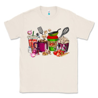 Natural lunch lady coffee cups Classic Tee - texasbilliewilder