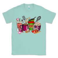 Seafoam lunch lady coffee cups Classic Tee - texasbilliewilder
