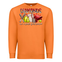Carrot diamonds are a girls best friends Premium Sweatshirt - RacoonDesign