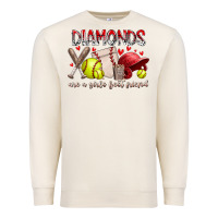 Sandshell diamonds are a girls best friends Premium Sweatshirt - RacoonDesign