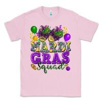 Bubblegum Pink mardi gras squad Classic Tee - FaDigitalArtStudio